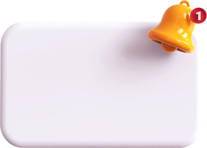 3D Reminder Notification Alert